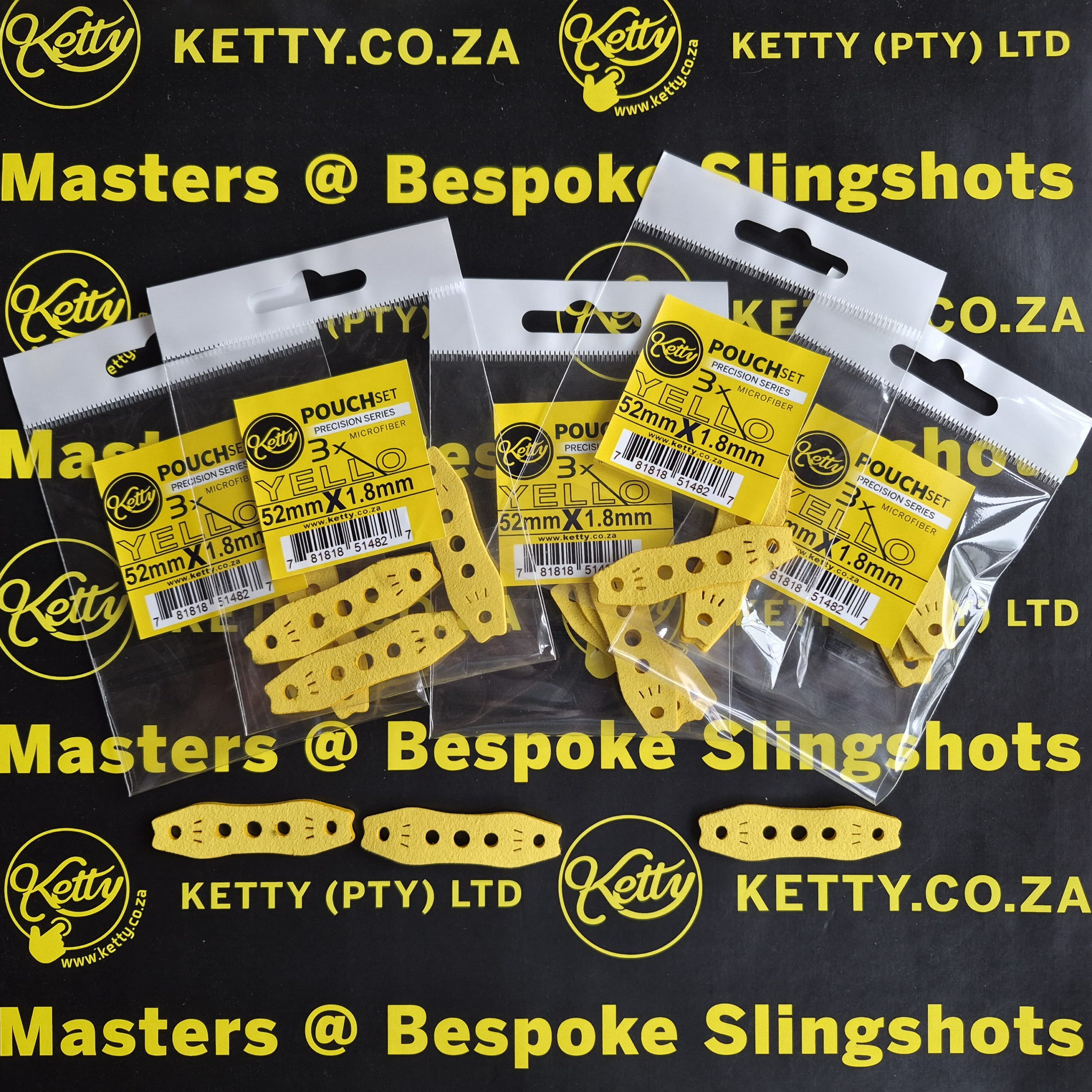Ketty Pouch YELLO - 52 x 1.8 XL - Precision Series - Image 2