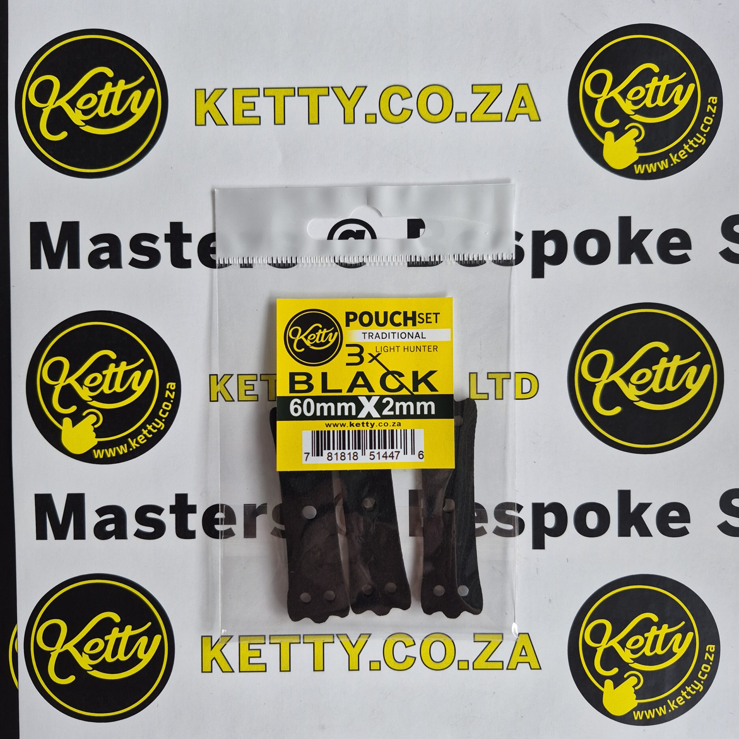 Ketty Light Hunter 60 XXL - Traditional Series - BLACK - Pouch